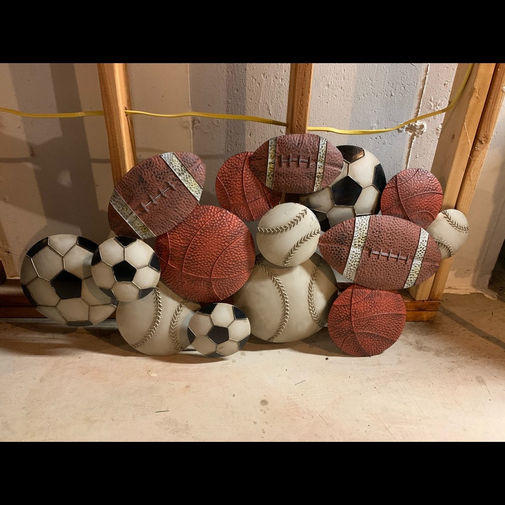 Sports wall decor